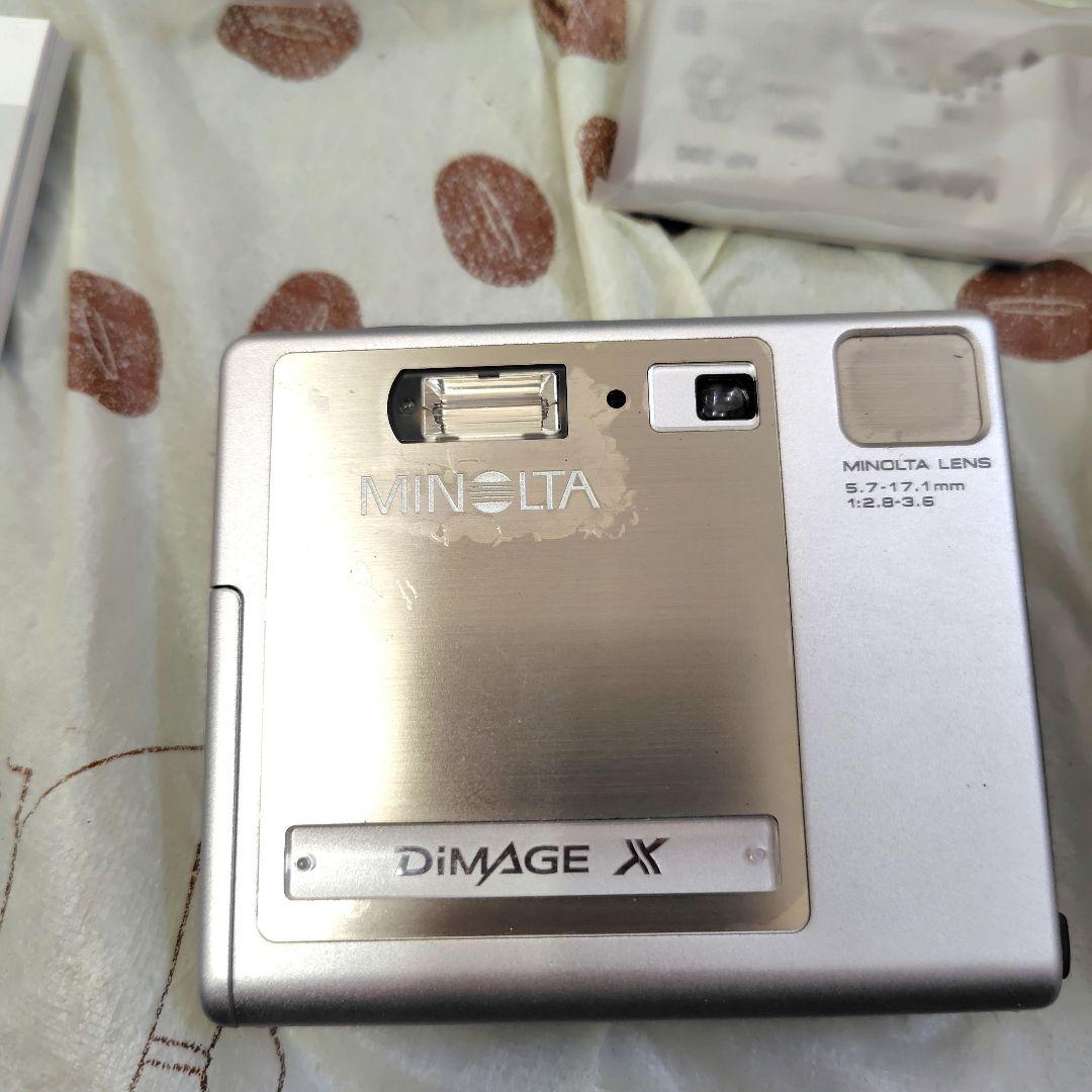 MINOLTA DiMAGE X シルバー 本体・付属品一式