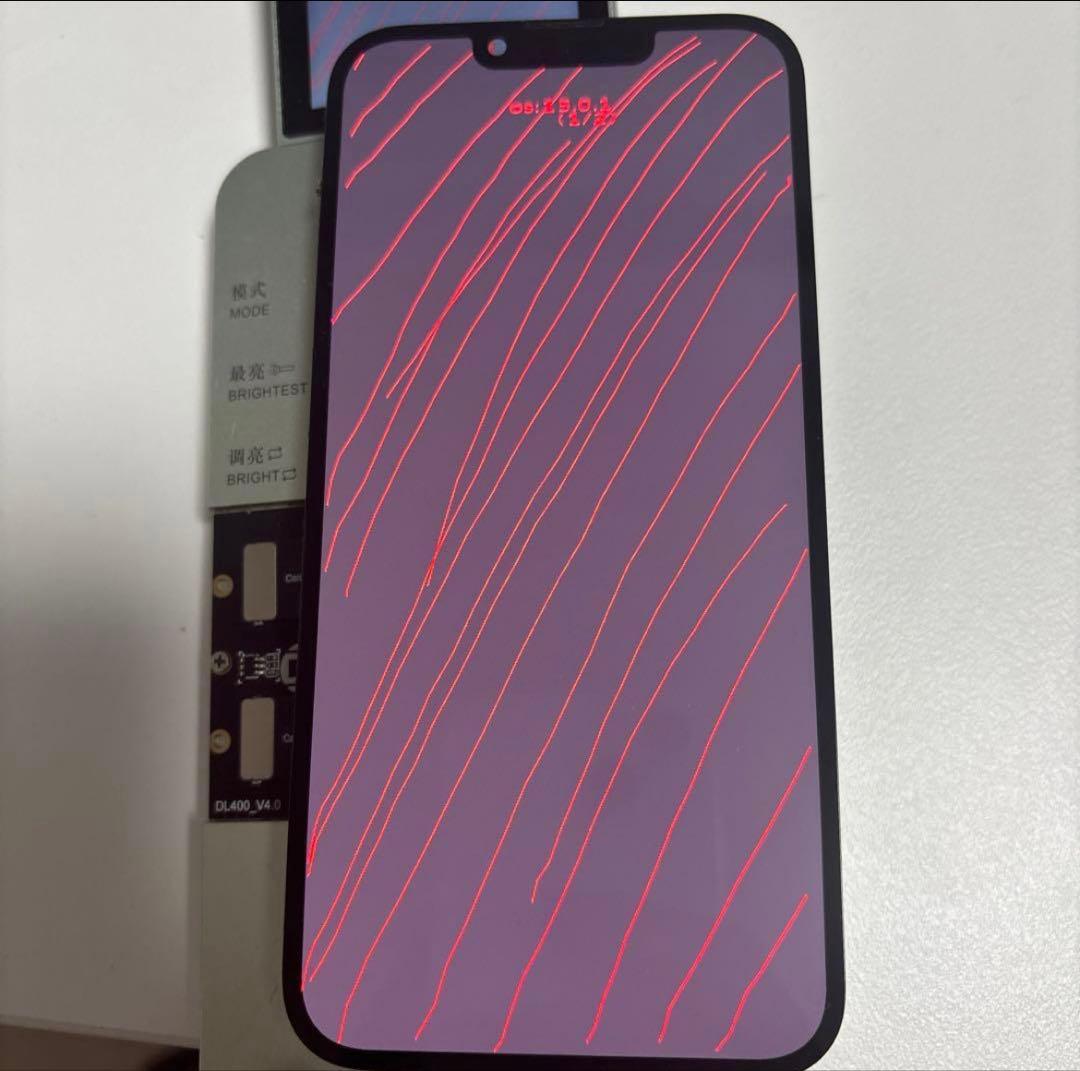 【純正★超美品】iPhone 13 mini 液晶パネル 防水テープ付　07