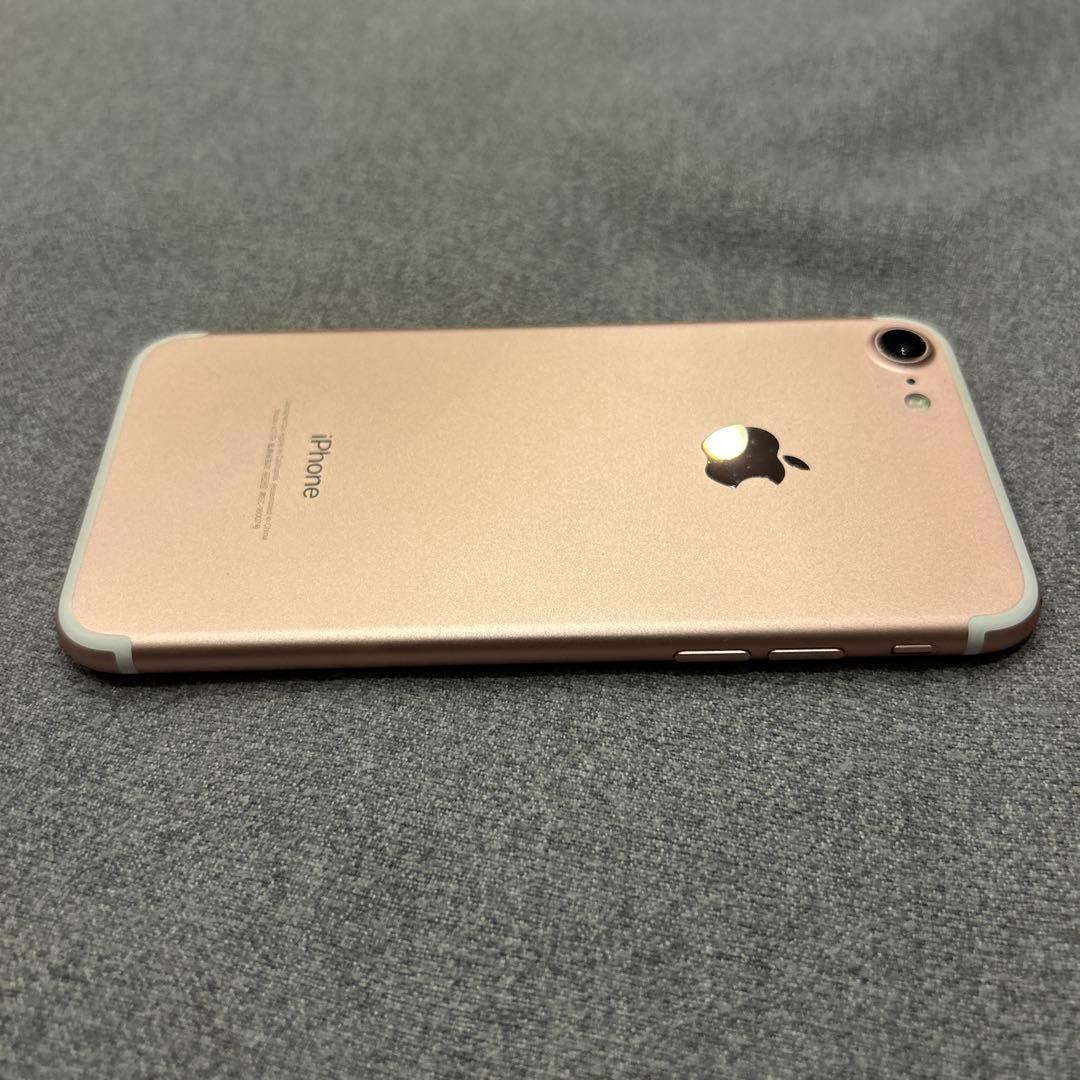 iPhone 7 ローズゴールド 傷なし 美品 初期化済み Apple