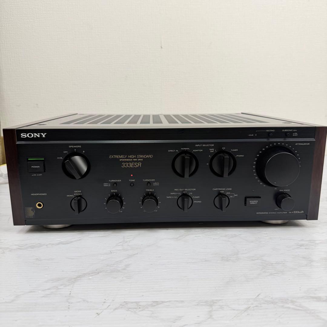 SONY　TA-F333ESR　プリメインアンプ　動作品