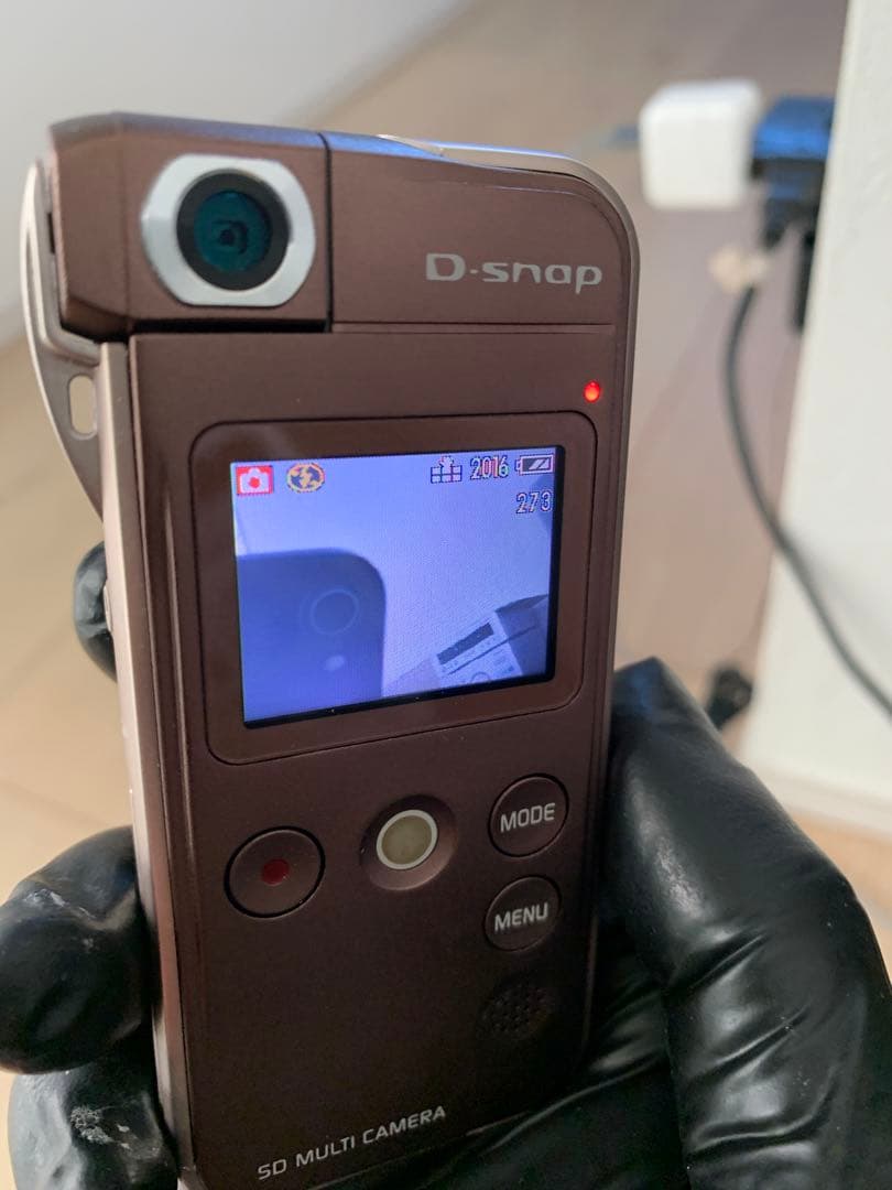 Panasonic D-snap SV-AS30 充電器・ケース付き