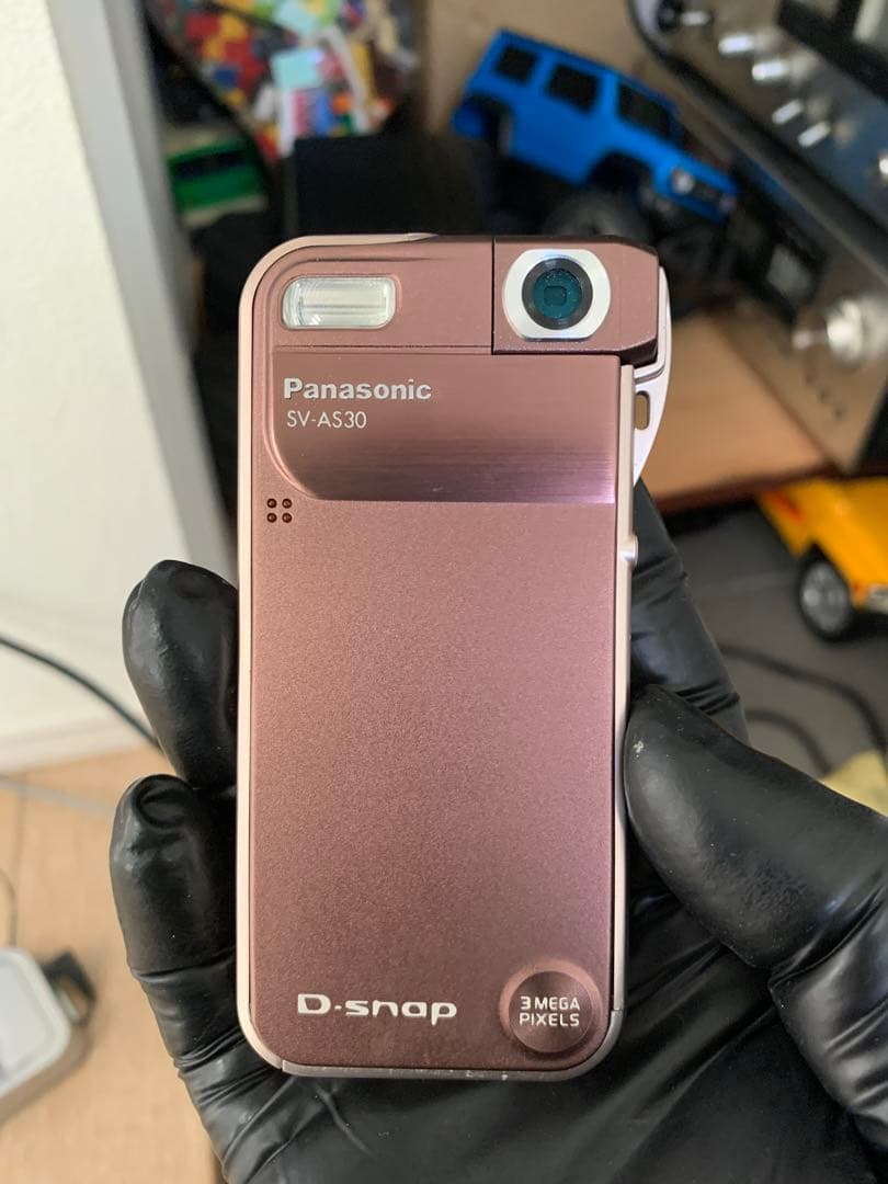 Panasonic D-snap SV-AS30 充電器・ケース付き