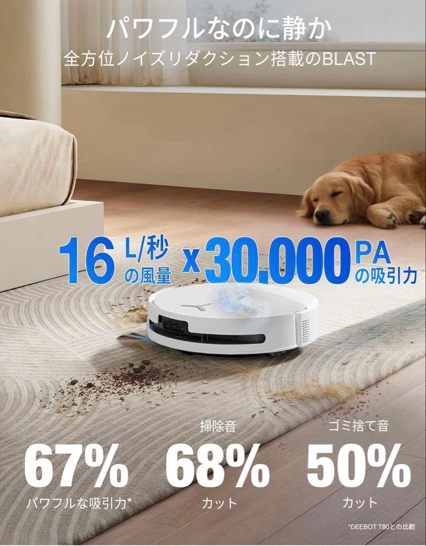 ECOVACS (エコバックス) DEEBOT T90 PRO OMNI