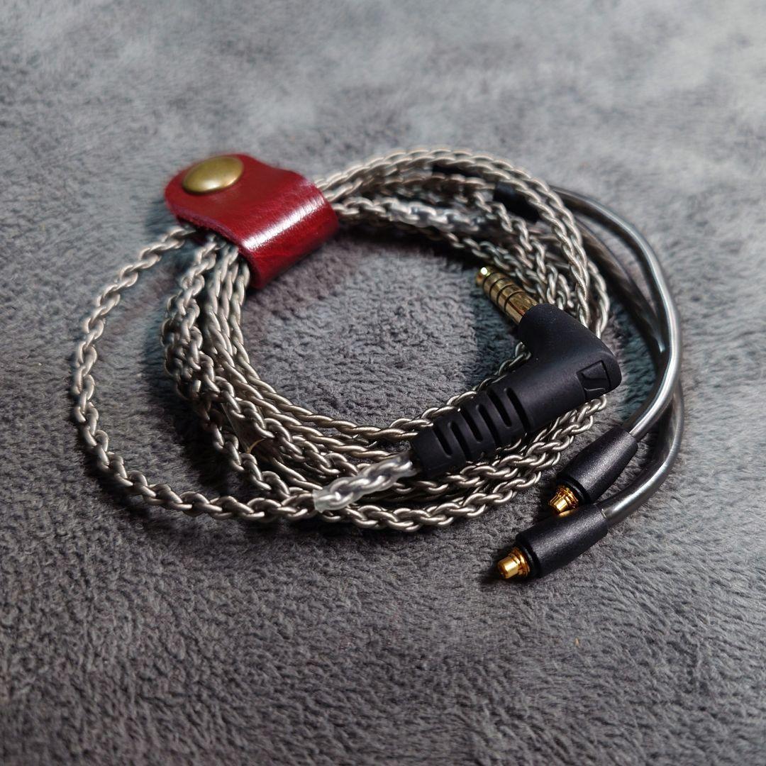 Sennheiser IEシリーズ用MMCXブレードケーブル 4.4mmバランス