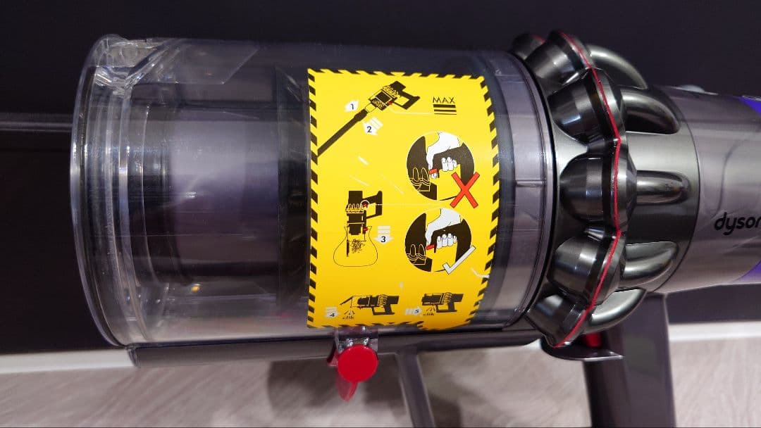 ①ダイソン dyson V10 SV12 本体のみ エコモード56分