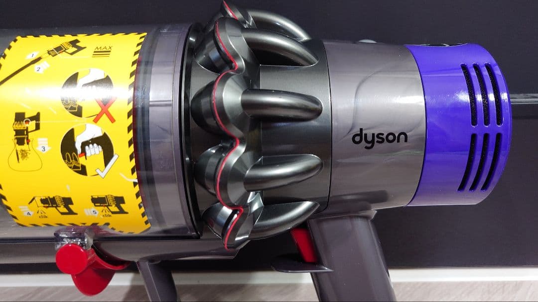 ①ダイソン dyson V10 SV12 本体のみ エコモード56分