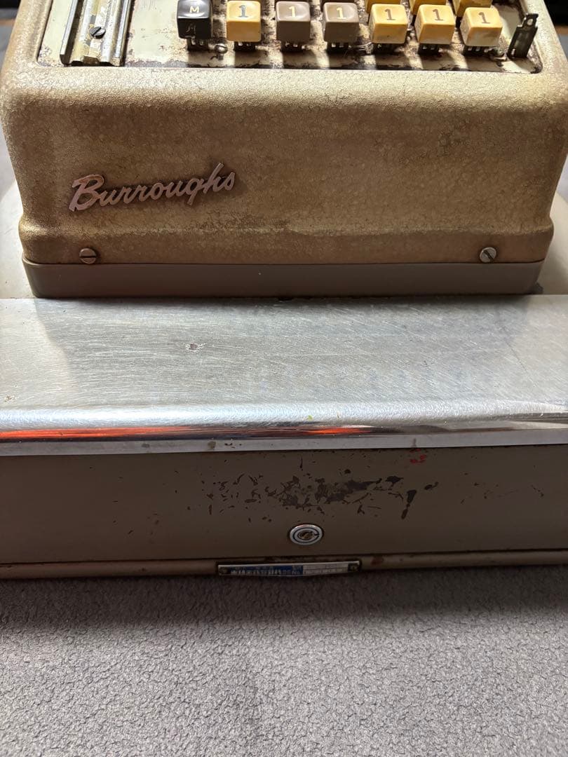 Burroughs製 レジスター
