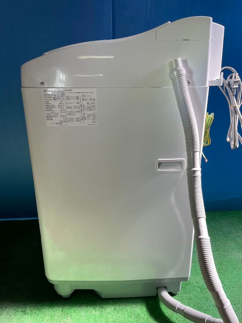 【全国送料無料】SHARP ES-TX6G-S 6.5kg 2022年製