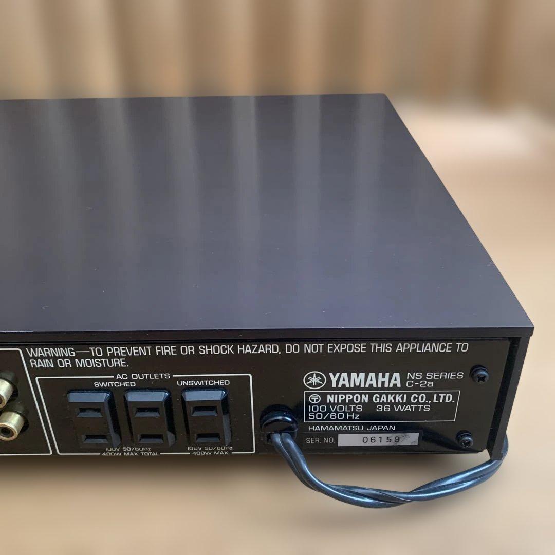 YAMAHA C-2a ステレオプリアンプす