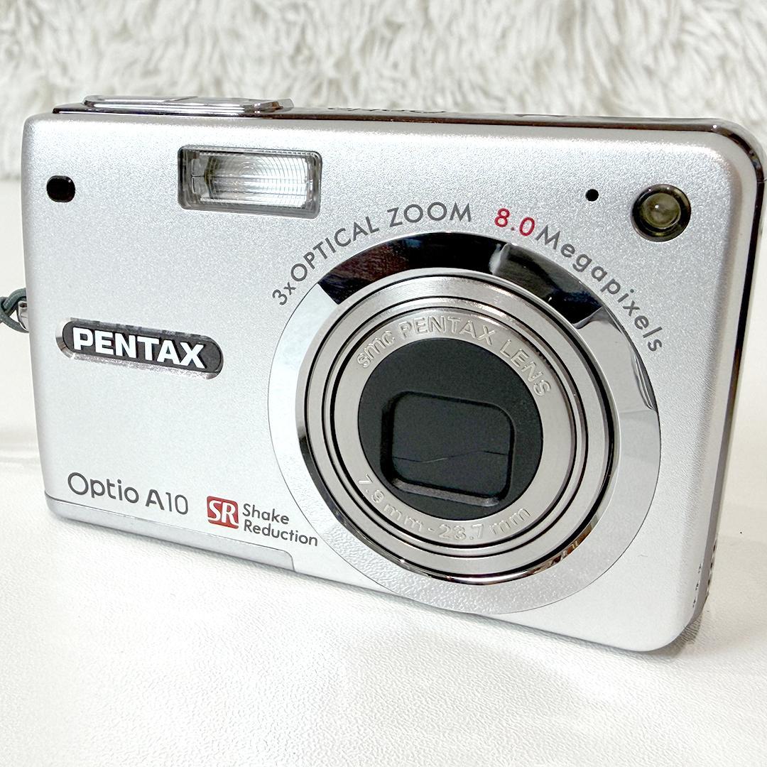 【動作確認・美品】PENTAX ペンタックス デジタルカメラ Optio A10