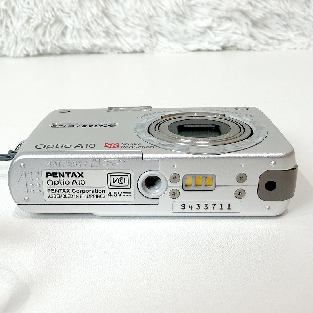 【動作確認・美品】PENTAX ペンタックス デジタルカメラ Optio A10