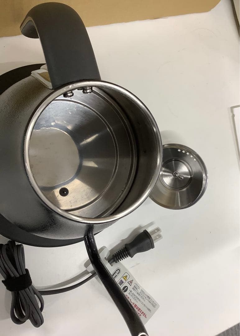 デロンギ 温度設定機能付き 電気カフェケトル KBOE1203J-GY