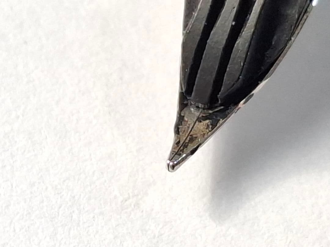 50年代　PILOT　レバーフィラー式万年筆　warranted　ワランテッド