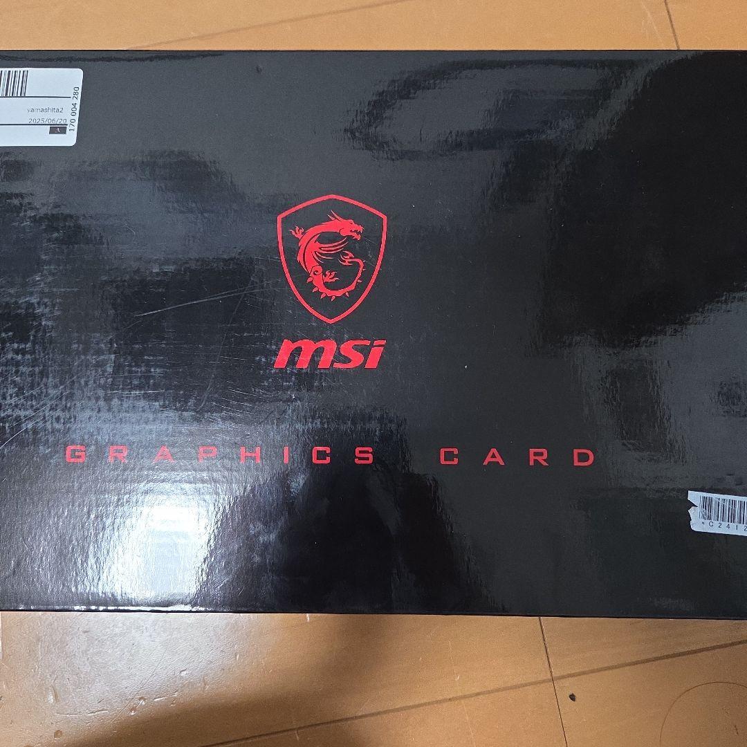 GeForce RTX3060ti グラフィックボード 本体 msi