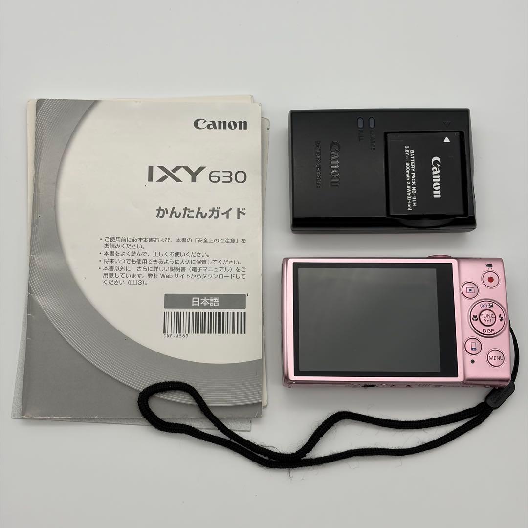 Canon デジタルカメラ IXY 630 光学12倍ズーム ピンク