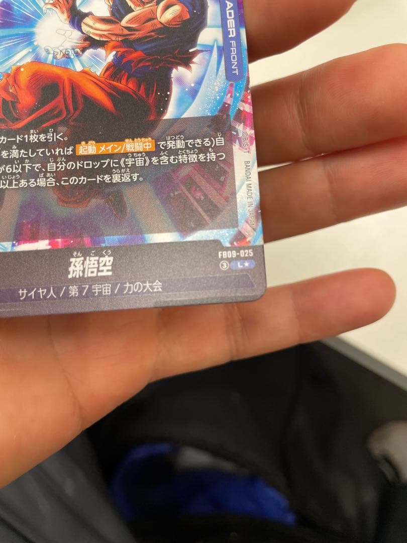 ドラゴンボールカード サイヤ人・超サイヤ人ゴッド