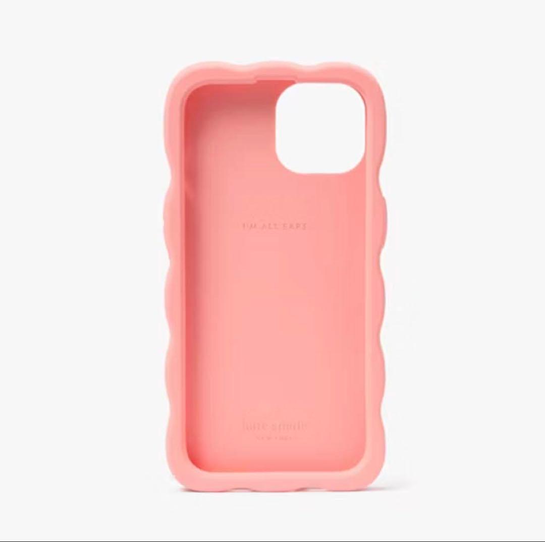 ケイトスペード iPhone15 レインボーミラー ケース 新品