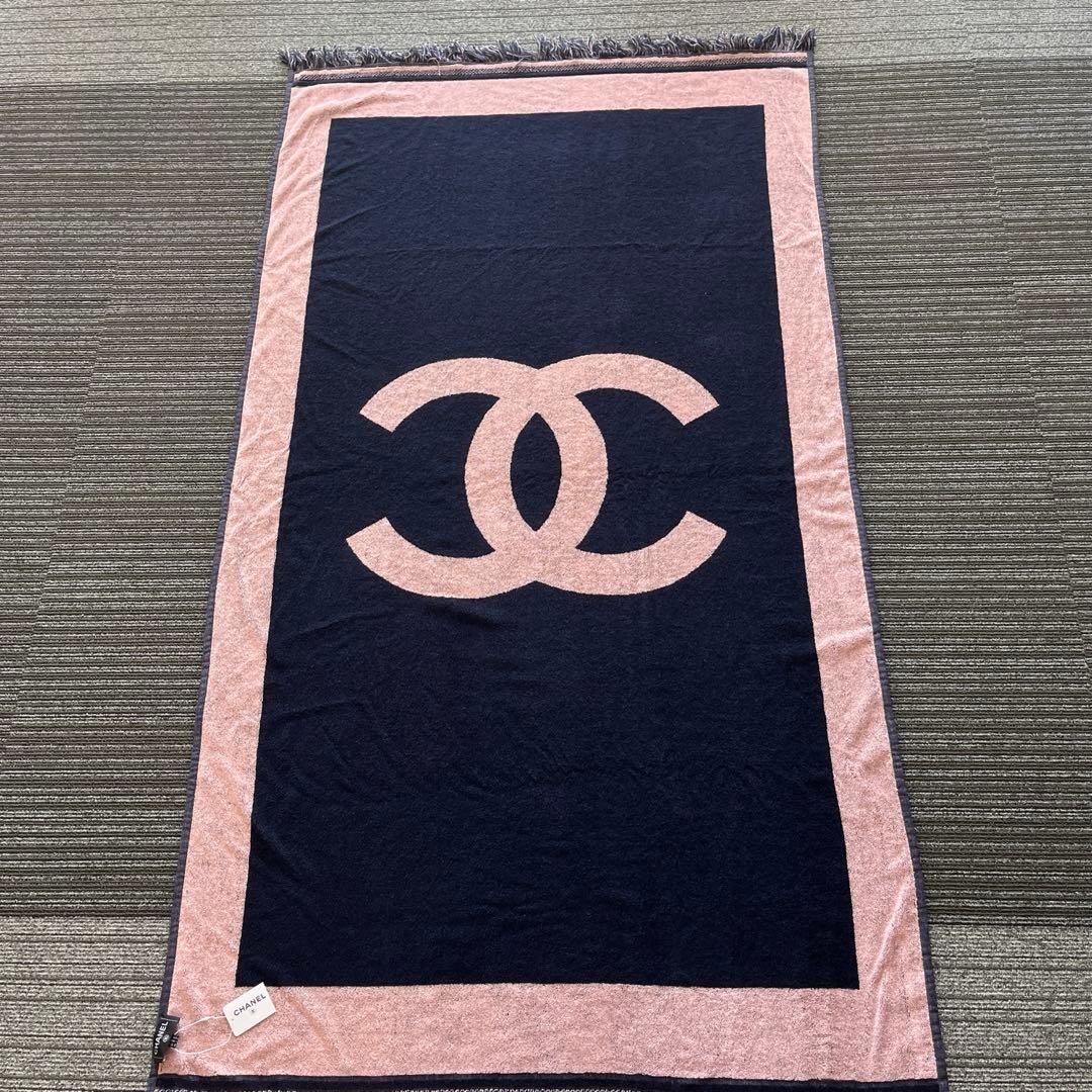 CHANEL★ビーチタオル(大判厚手)