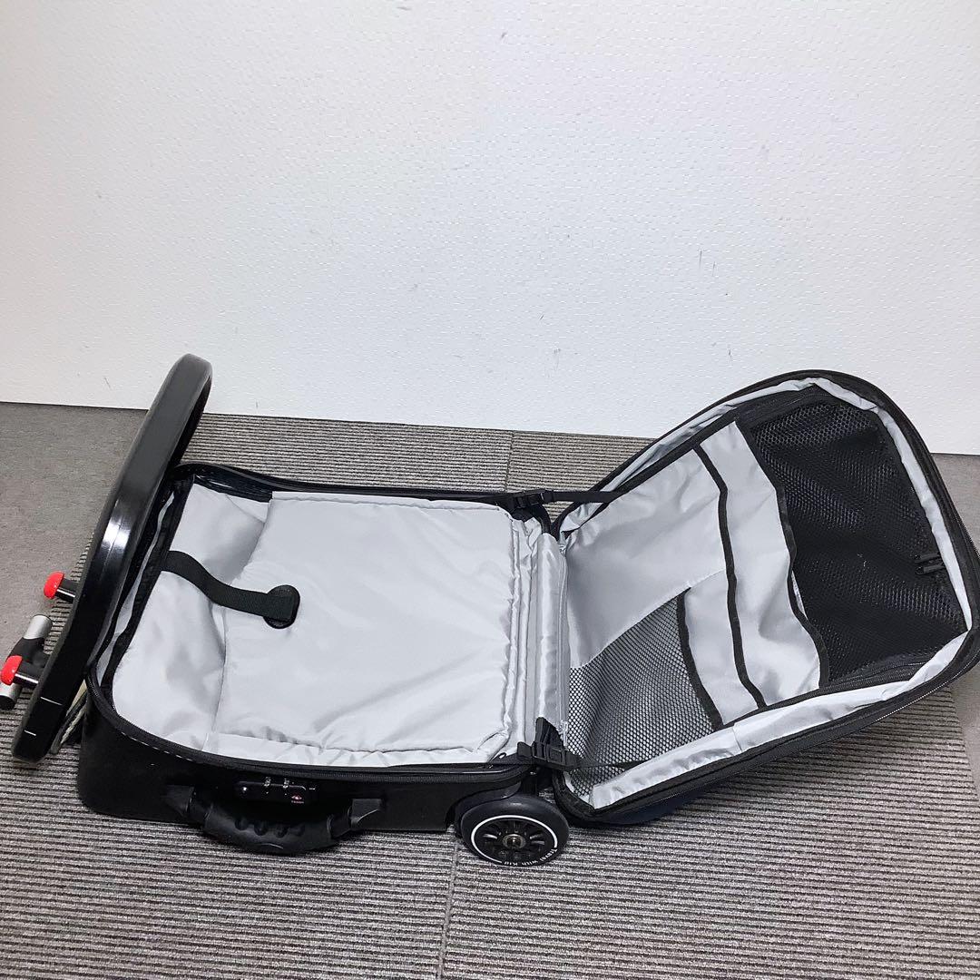 Q-BOX　乗れるキャリーケース　子供乗せスーツケース 機内持込可