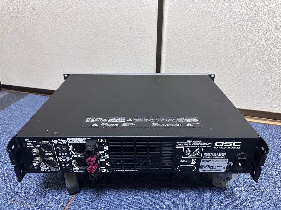 QSC PLX1802 パワーアンプ