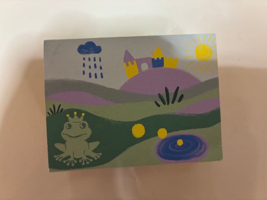 ドイツ　マッチ箱　工芸品　おとぎばなし編お姫様とカエルの置物