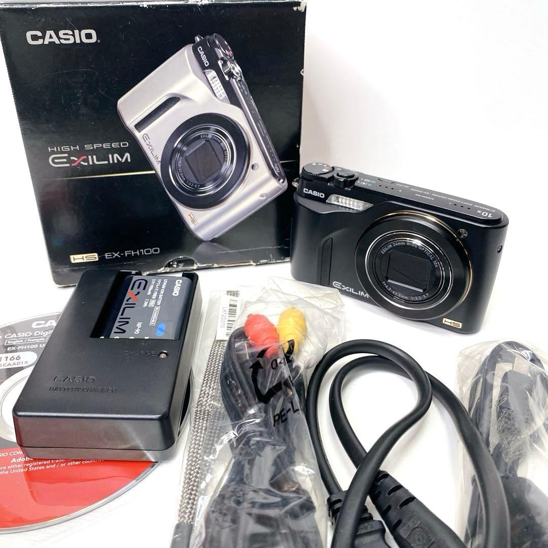 CASIO EX-FH100 コンパクトデジタルカメラ　コンデジ