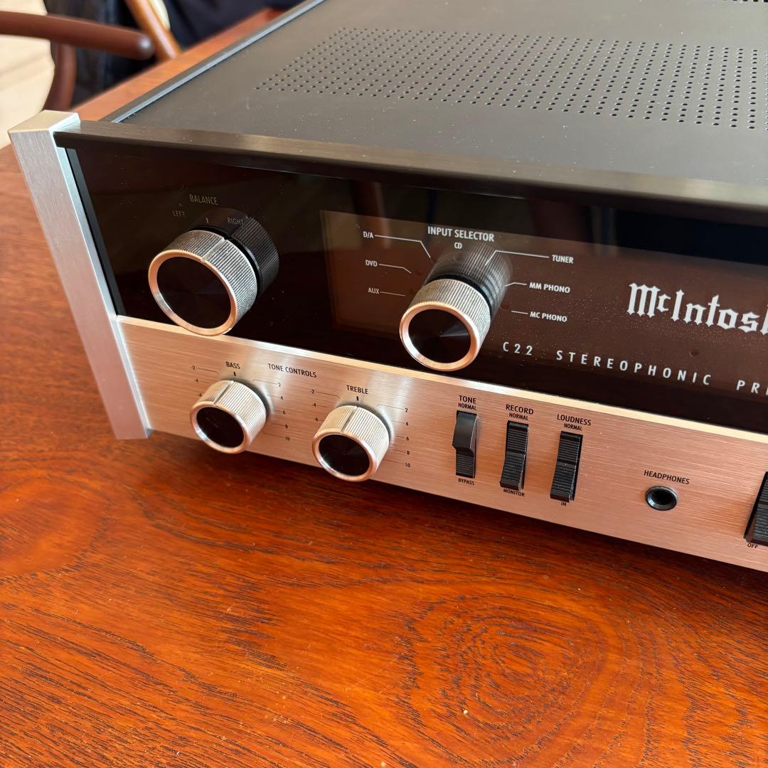 Mcintosh C22 プリアンプ　美品