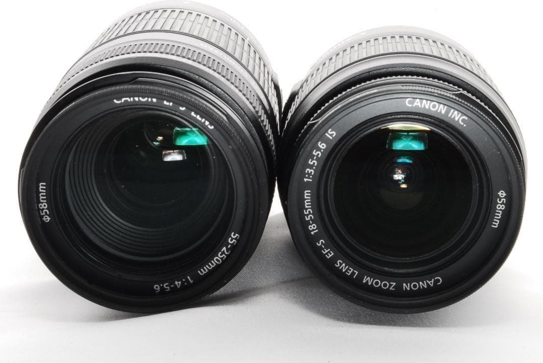 Canon Kiss X4 ダブルレンズ ショット121回 手振れ補正