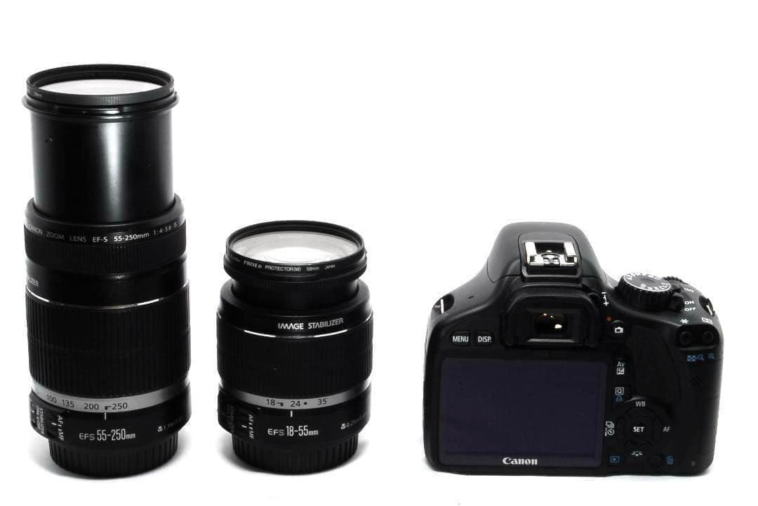 Canon Kiss X4 ダブルレンズ ショット121回 手振れ補正