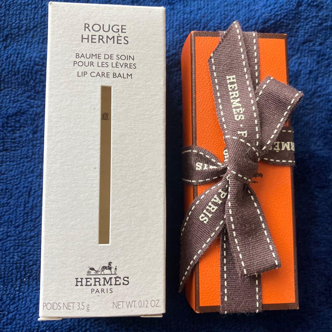 HERMES ROUGE HERMES リップバーム 3.5g エルメス紙袋