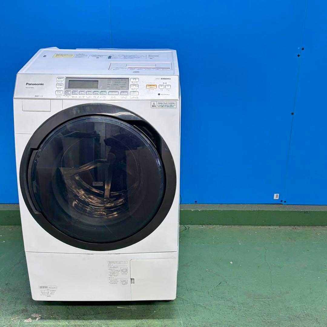 808 Panasonic 洗濯10キロ　乾燥6キロ　極美品　左開き　設置無料