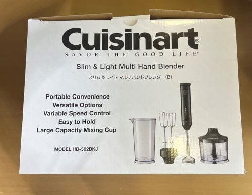 J【中古品】Cuisinart Ｍulti Hand Blender