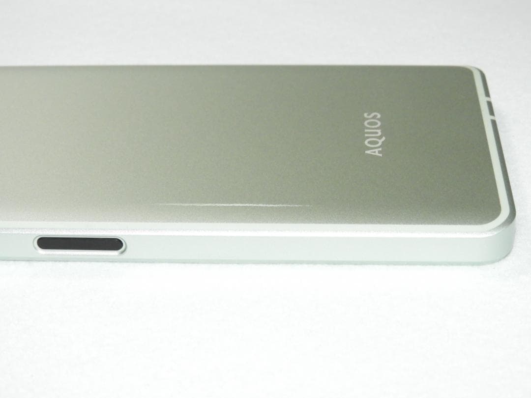 SHARP AQUOS sense8 SH-M26 ペールグリーン SIMフリー