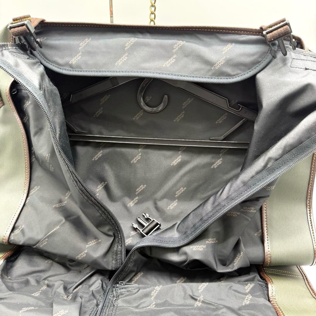 美品✨ミズノ グランドモナーク ガーメントバッグ 衣装バッグ モスグリーン