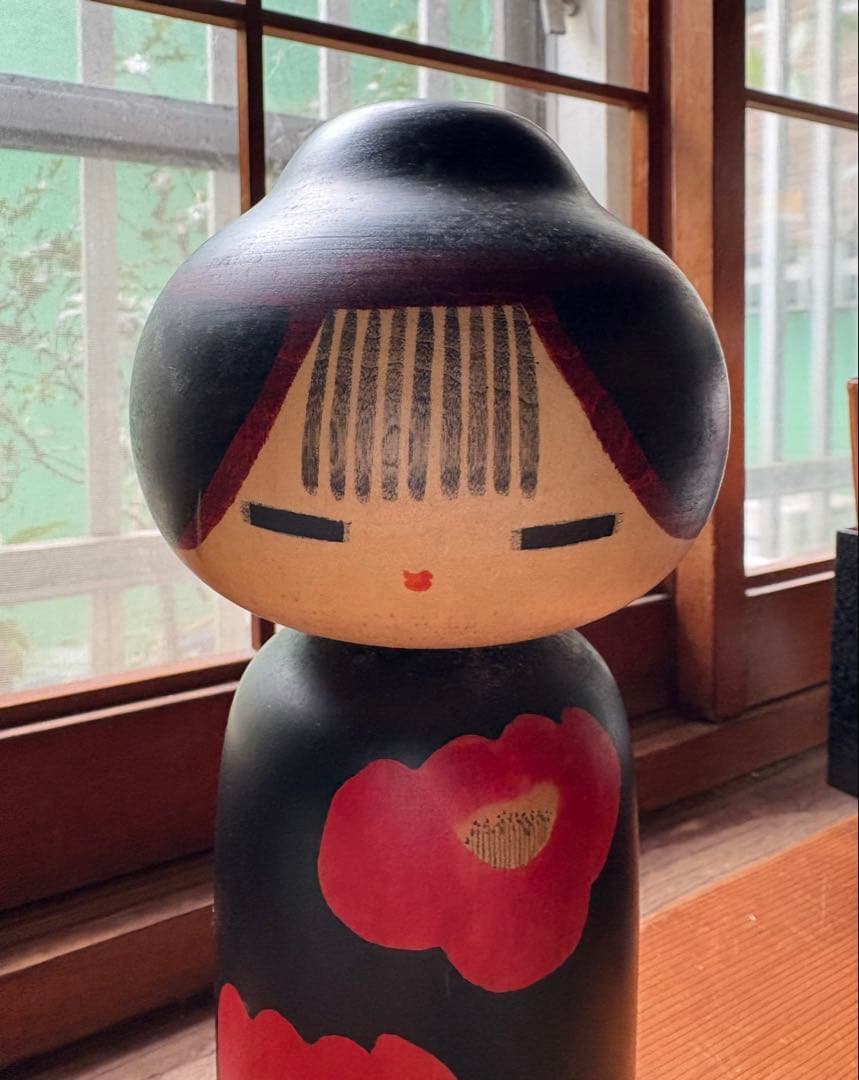山椿　渡辺正雄作