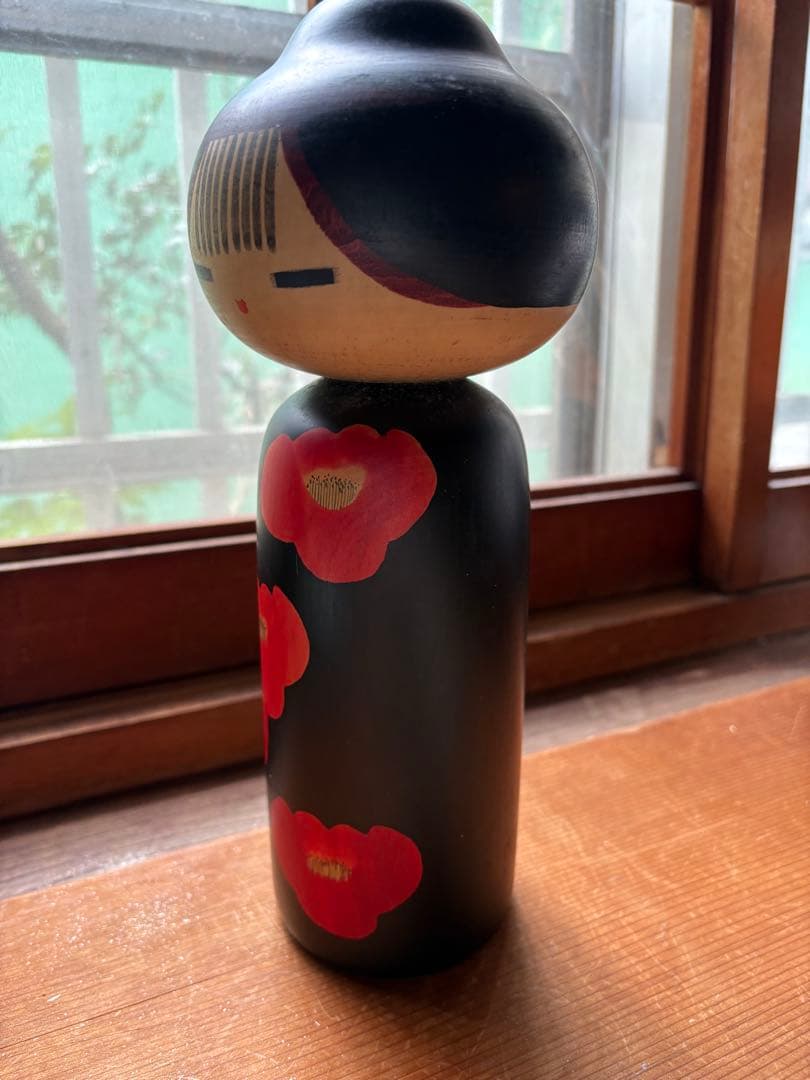 山椿　渡辺正雄作