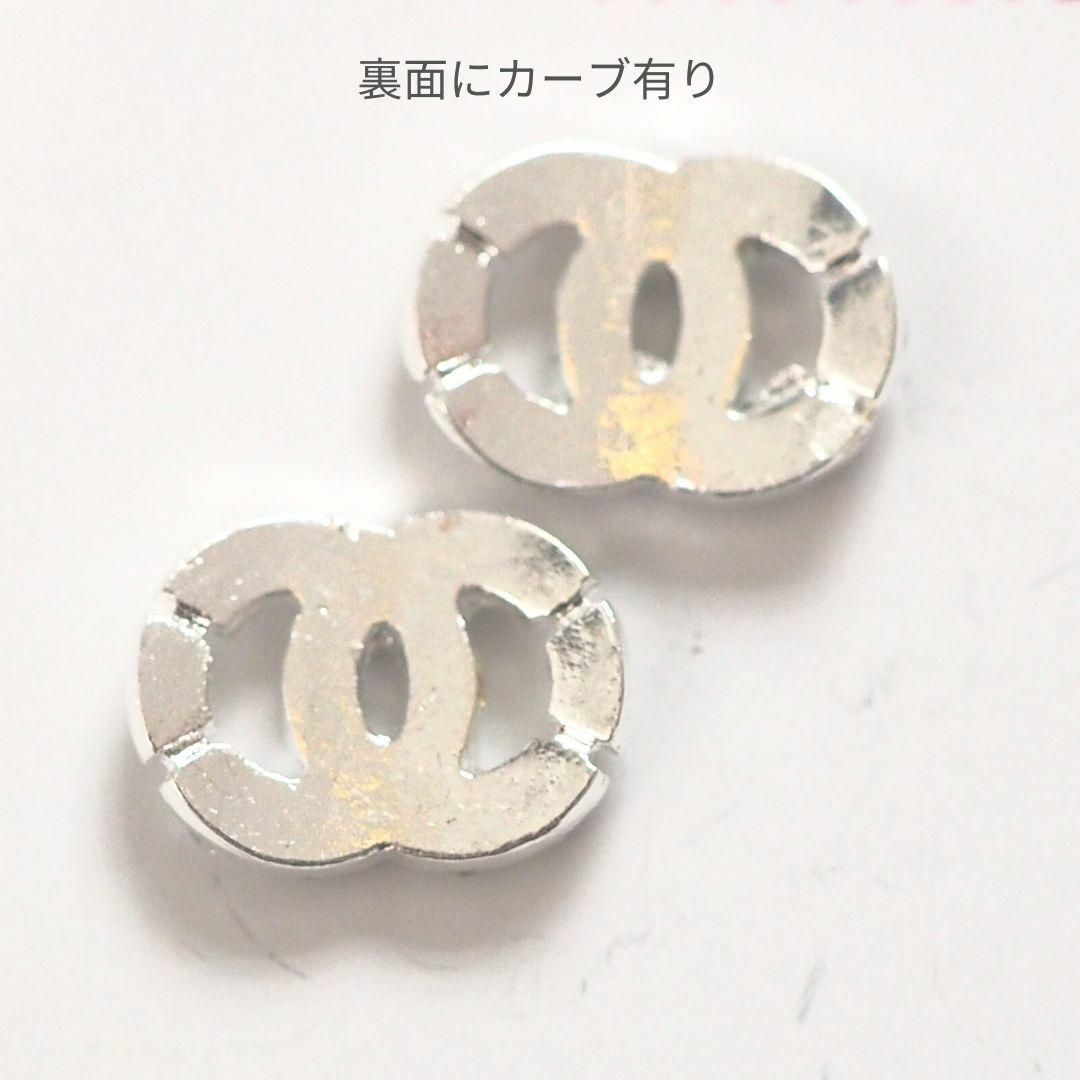 シルバーCネイルブランドパーツ