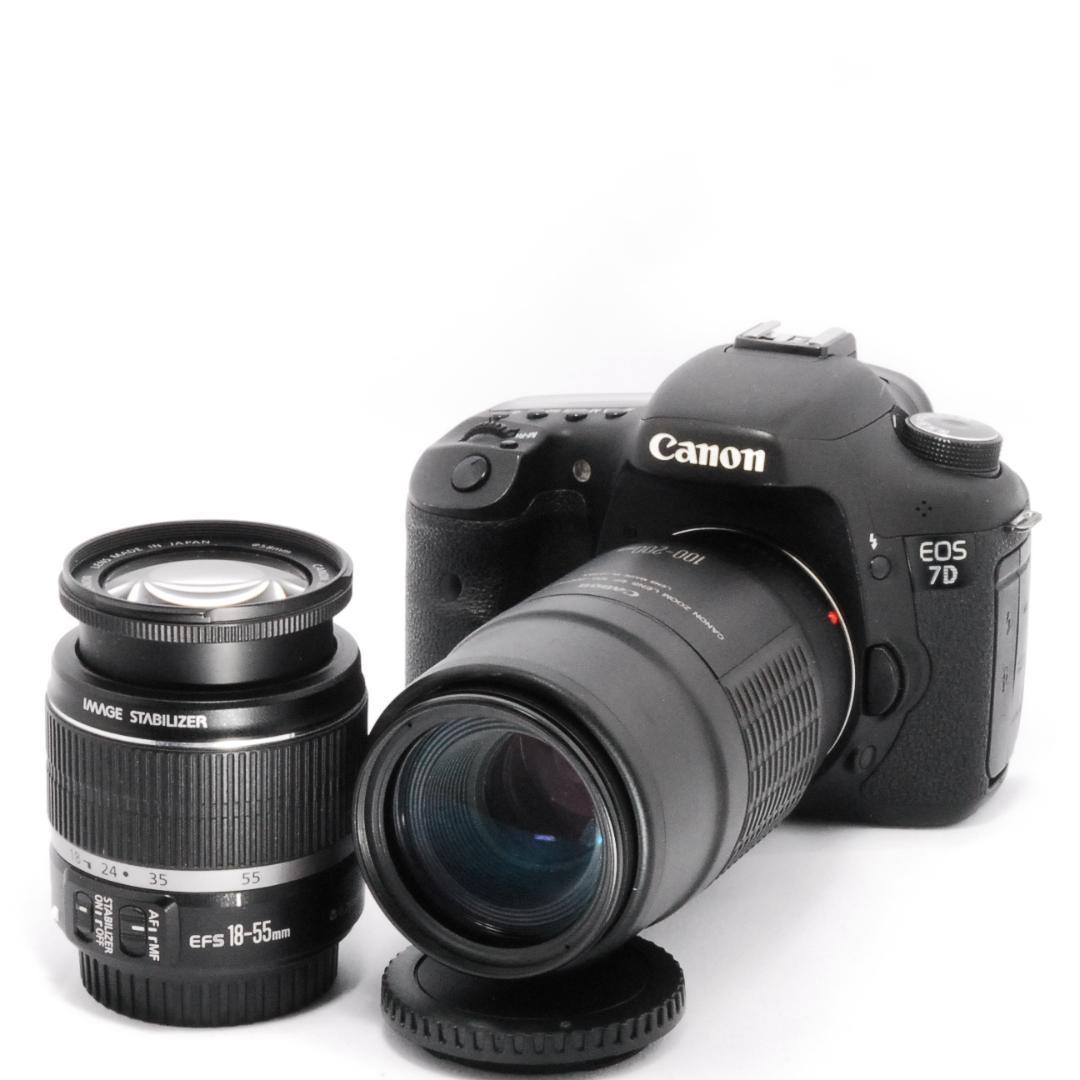 1品限りの高性能品⭐️ Canon EOS 7D プロ仕様のダブルレンズセット