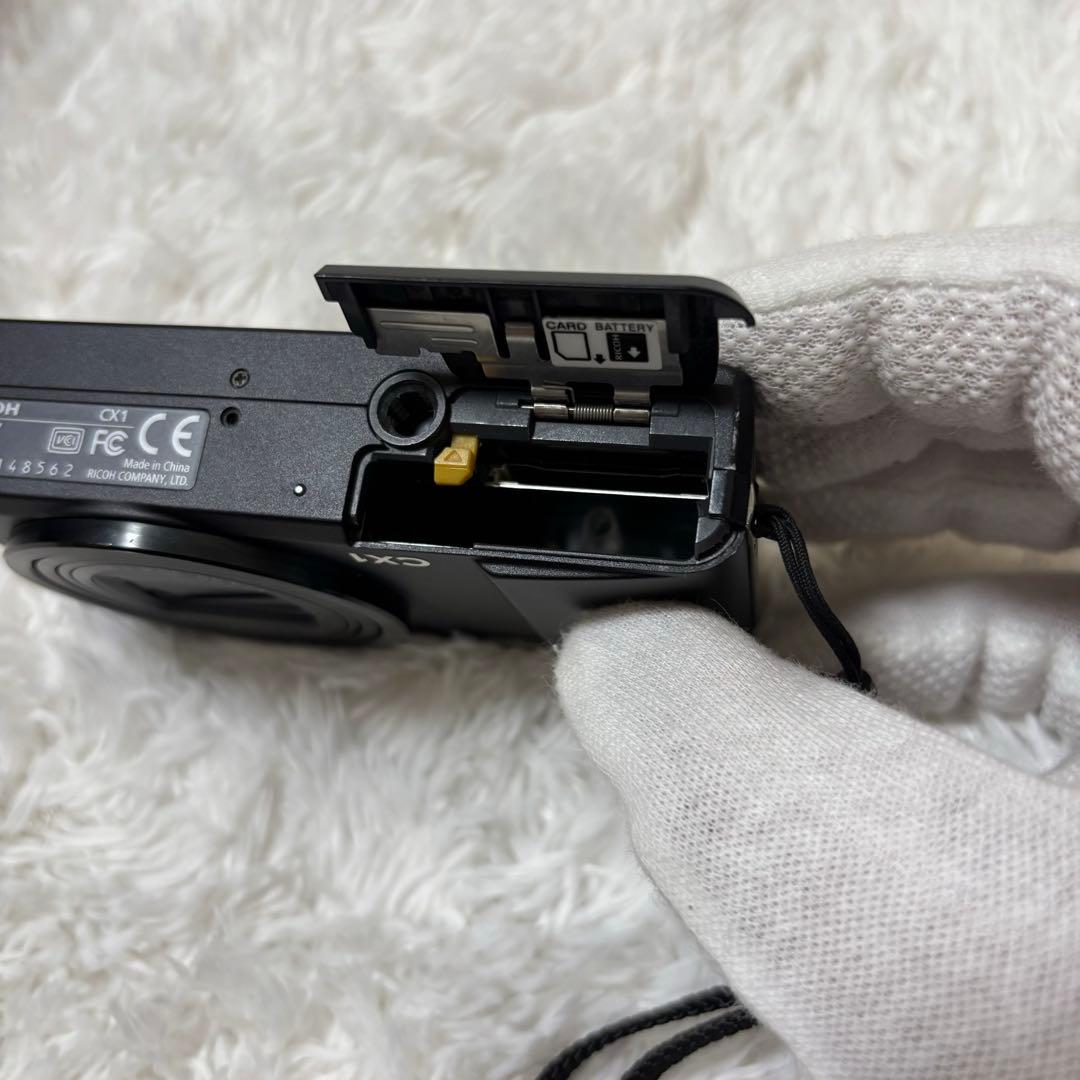 【極美品】 RICOH CX-1 ブラック コンパクトデジタルカメラ 動作⭕️