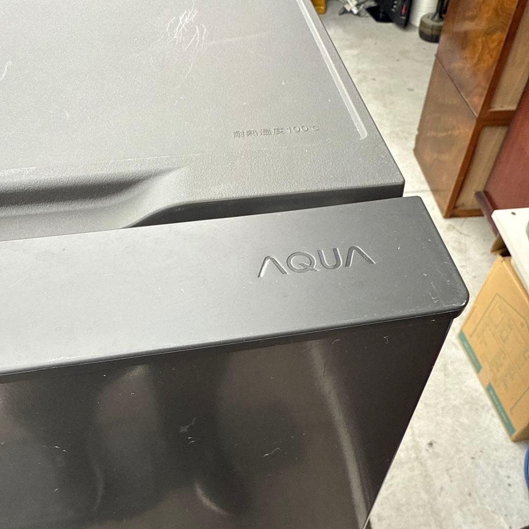【値下しました】AQUA 2ドア冷蔵庫 ブラック　2022年製