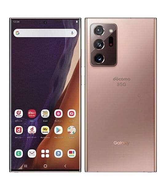 Galaxy Note20 Ultra 5G 本体　sc−53a