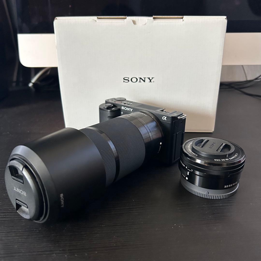 SONY ZVE-10 ミラーレス一眼カメラ ズームレンズ付き