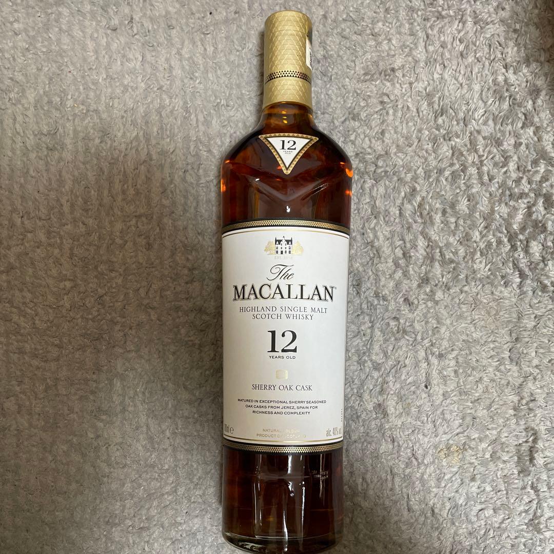 ウイスキー MACALLAN single malt scotch whiskey