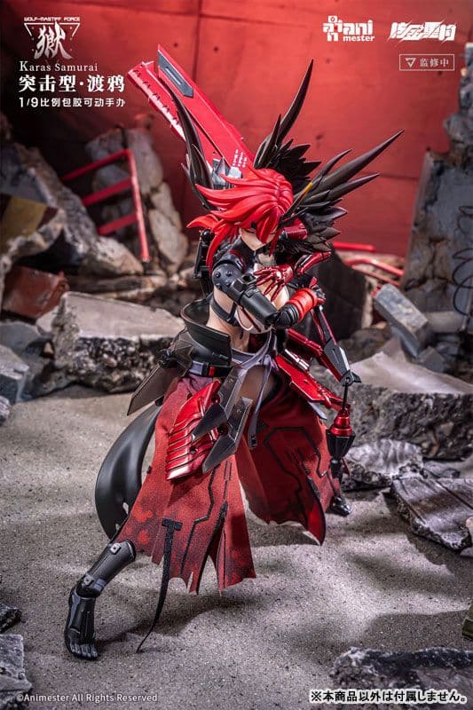 大漫匠アニメスター WOLF-MASTIFF FORCE 鴉侍 未開封品