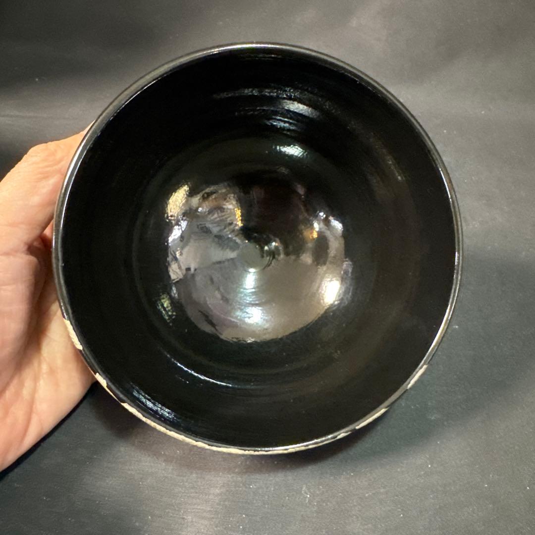 J04 送料無料　茶碗　竹　抹茶碗　茶道具　茶道　工芸品　木箱