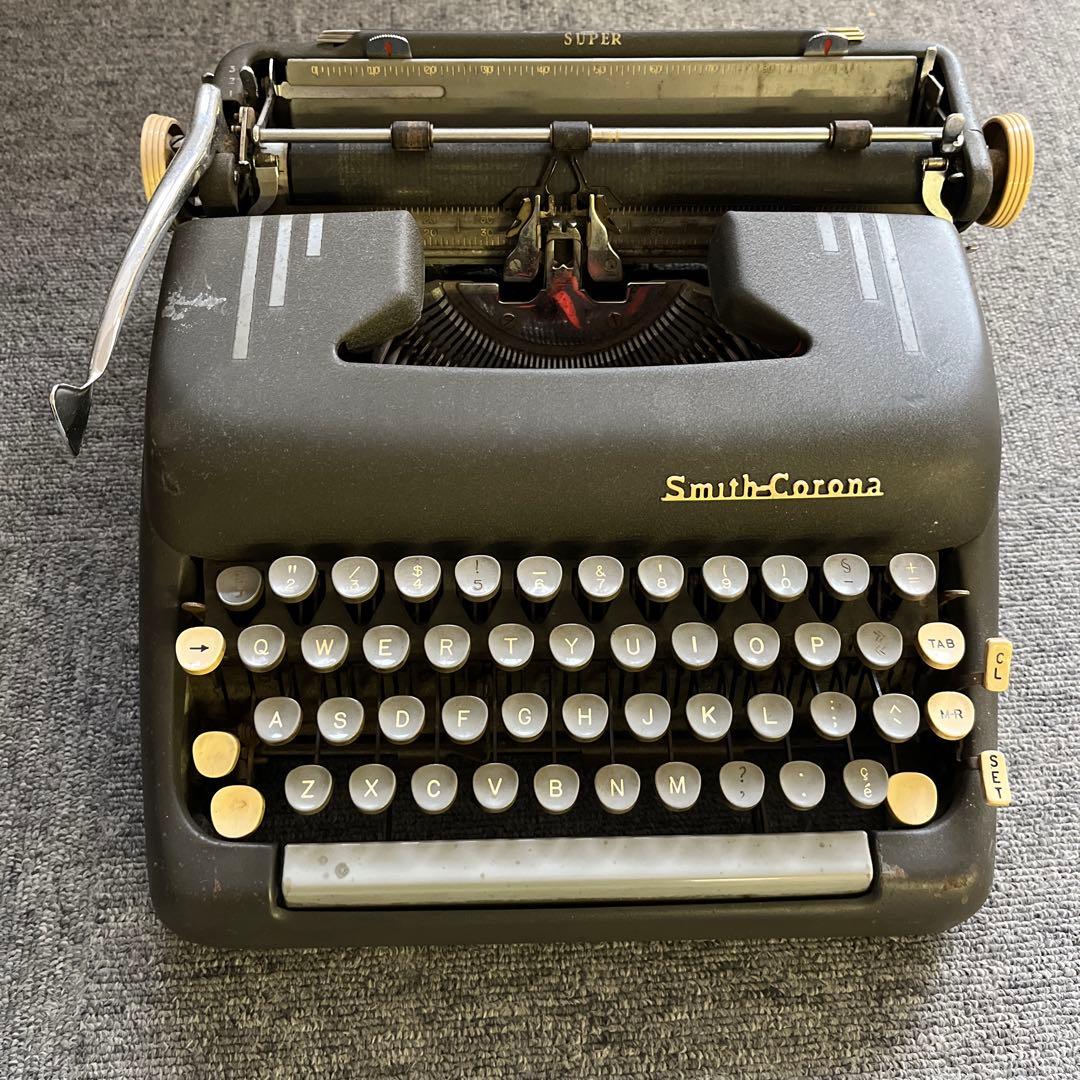 Smith-Corona Super タイプライター アンティークディスプレイ