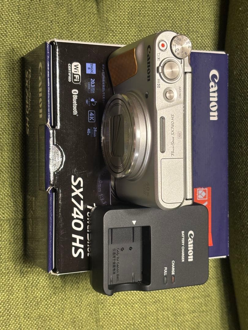 Canon PowerShot SX740HS シルバー　超美品
