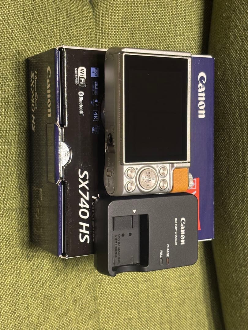 Canon PowerShot SX740HS シルバー　超美品