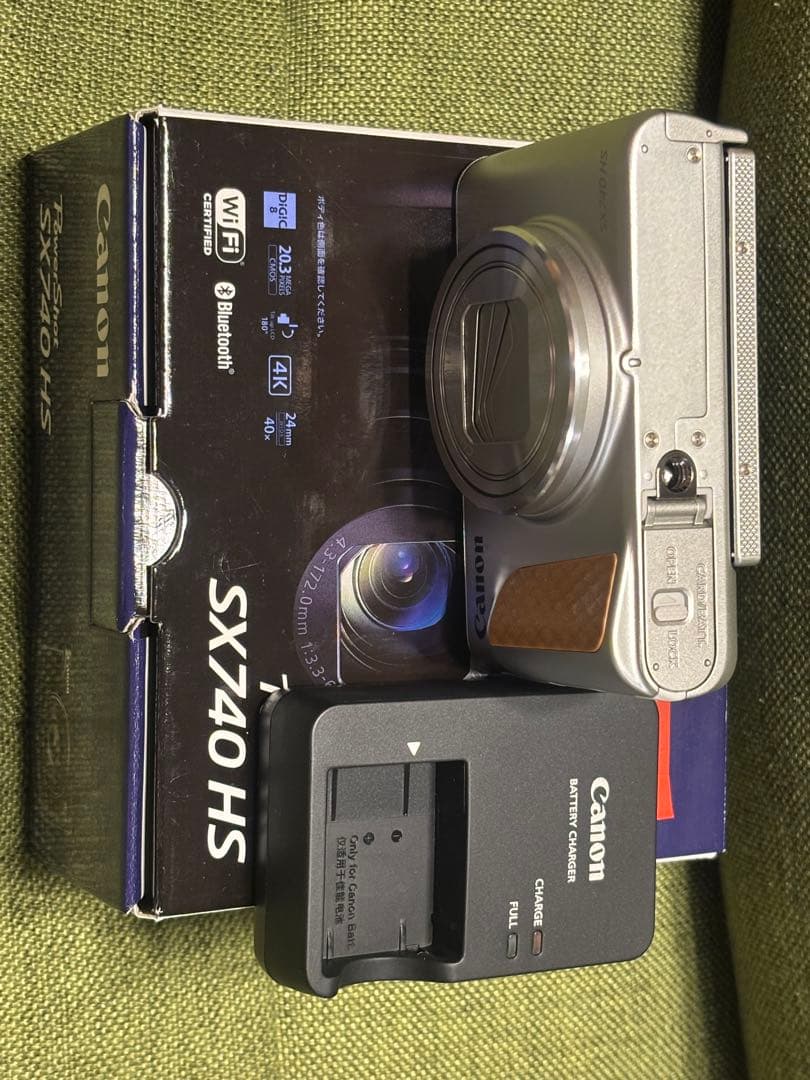 Canon PowerShot SX740HS シルバー　超美品