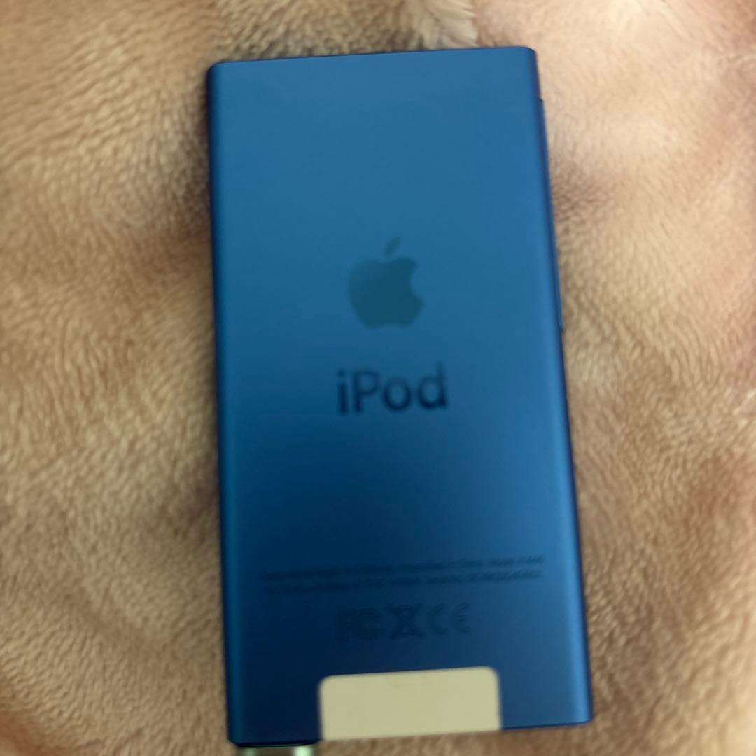 Apple iPod nano　ブルー　第7世代 16GB ポータブルプレイヤー